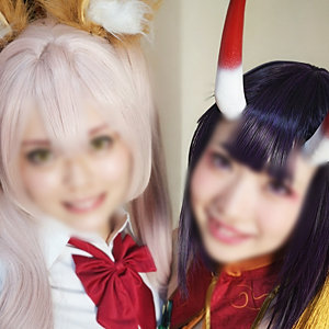 【彩川ゆめ ハメ潮】ちいえろ＆ゆめ shc0024 亜愛安威コスプレ撮影会